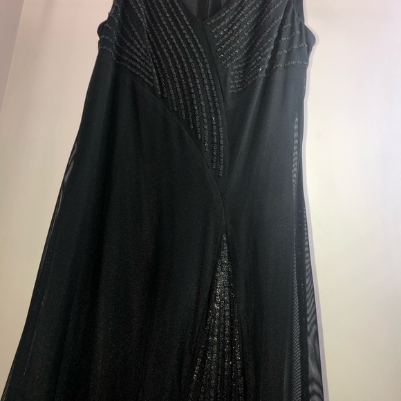 Joseph Ribkoff black evening long dress size 6 - Picture 8 of 14